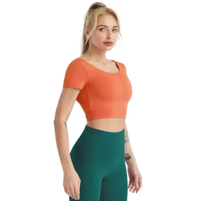 YOGA SUIT WOMEN'S SHORT SLEEVE